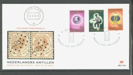 ANTILLEN 1973 FDC E076 POSTZEGELS