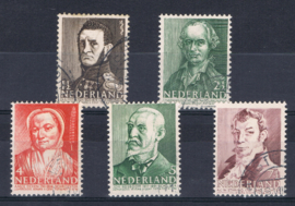 NEDERLAND 1941 NVPH 392-396 GEBRUIKT ++ (S) LEES