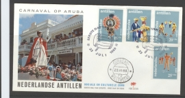 ANTILLEN 1969 FDC E055 FOLKLORE