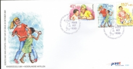 ANTILLEN 2001 FDC E331 KINDERZEGELS