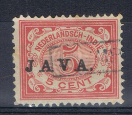 NED. INDIË 1908 NVPH 68 JAVA ++ D 245