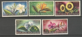 ZBL SERIE NR 204-208 BLOEMEN