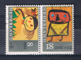 NEDERLAND 1965 NVPH 849-853 COMBINATIE GEBRUIKT ++ L 581