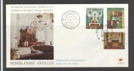 ANTILLEN 1970 FDC E060 KERKEN SYNAGOGE