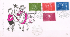 SURINAME  NVPH FDC E 32VBa gesloten klep