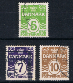 1930 Michel 182-184 gestempeld ++ F 315