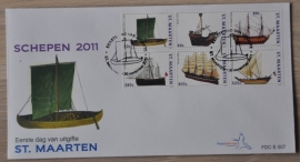 NVPH E007 SCHEPEN SHIPS BATEAUX SCHIFFE