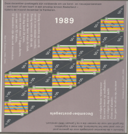 NEDERLAND 1989 NVPH SERIE 1439  KERSTZEGELS 