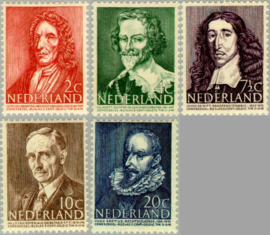 NEDERLAND 1947 NVPH 490-494 POSTFRIS