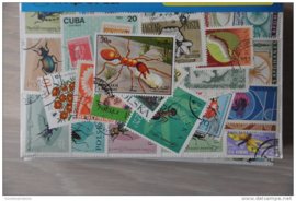 Importa Postzegelpakket 25 insecten ++ 01