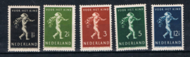 NEDERLAND 1939 NVPH 327-31 ONGEBRUIKT ++ K 145