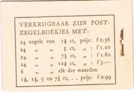 POSTZEGELBOEKJE 1941  PZB PZ 50-N POSTFRIS ++ C 306