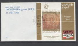 INDONESIË 1981 FDC 90B