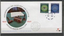 ANTILLEN 1969 FDC E054 JUSTITIE