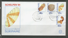 REP. SURINAME ZBL FDC E078 SCHELPEN