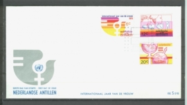 ANTILLEN 1975 FDC E093 JAAR VAN DE VROUW