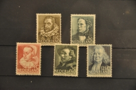 NEDERLAND 1938 NVPH 305-09 ONGEBRUIKT ++ P 115