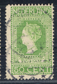 NEDERLAND 1913 NVPH 97 GESTEMPELD ++ J 027