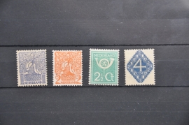 NEDERLAND 1923 NVPH 110-113 ONGEBRUIKT ++ O 073