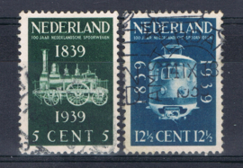 NEDERLAND 1939 NVPH 325-26 GEBRUIKT ++ A 527