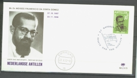 ANTILLEN 1972 FDC E073 DA COSTA GOMEZ