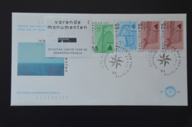 NEDERLAND NVPH FDC E264 A BLANCO