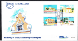 ARUBA 2020 FDC E 247 UPAEP