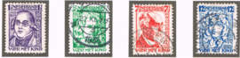 NEDERLAND 1928 NVPH 220-23 GESTEMPELD ++ C 413