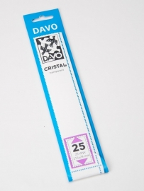 DAVO CRISTAL STROKEN MOUNTS C25 (215 x 29) 25 STK/PCS