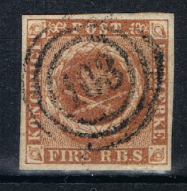 1851 Michel 01 gestempeld ++ F 317