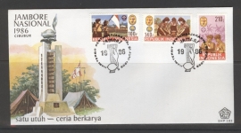 INDONESIË 1986 FDC 183 PADVINDERS