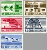 NEDERLAND 1968 NVPH SERIE 901 ZOMERZEGELS BRUGGEN