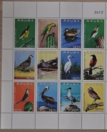 ARUBA 2013 NVPH SERIE VOGELS BIRDS
