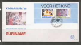 REP. SURINAME ZBL FDC E128 A KIND