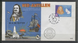 ANTILLEN 1966 FDC E042L MICHIEL DE RUYTER