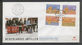 ANTILLEN 1968 FDC E050 ZOMERZEGELS