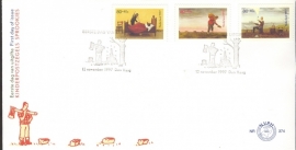 NEDERLAND NVPH FDC E374 KIND CHILD