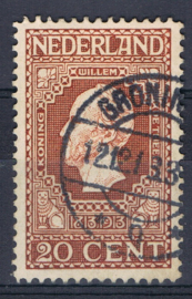 NEDERLAND 1913 NVPH 95 GESTEMPELD ++ C 402