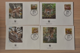 255 + FDC WWF WNF WERELD NATUUR FONDS ++ EL SALVADOR KAT CAT