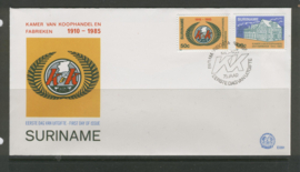 REP. SURINAME ZBL FDC E091 HANDEL