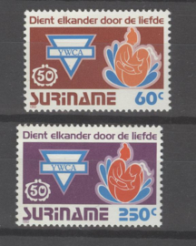 REP. SURINAME 1992 ZBL SERIE 738 YWCA