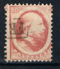 NEDERLAND 1864 NVPH 5 GESTEMPELD ++ C 406