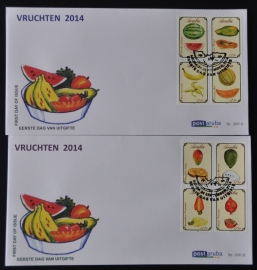 ARUBA 2014 FDC E 200 AB VRUCHTEN