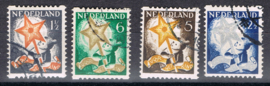 NEDERLAND 1933 NVPH R 98-101 GESTEMPELD ++ Q 326