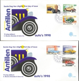 ANTILLEN 1998 FDC E292 AB AUTO