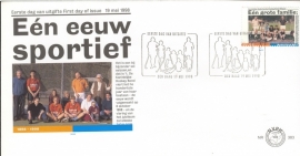 NEDERLAND NVPH FDC E383 HOCKEY SPORT