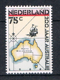 NEDERLAND 1988 NVPH 1411 ++ AUSTRALIE