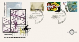 NEDERLAND NVPH FDC E273 ROTTERDAM