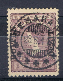 NED. INDIË 1908 NVPH 97 BUITEN BEZIT ++ D 248