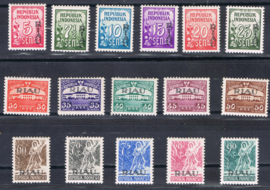 RIAU 1954 ZBL 1-22 POSTFRIS LEES!